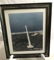Agena Launch Framed Photo