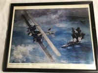 Framed US Air Force Art Collection