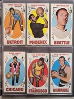 50-1969 TOPPS BASKETBALL CARDS