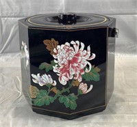 8x8" Toyo-Algar Plastic Ice Container W Floral Des