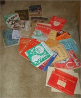 25+/- Misc. Vintage Piano Books