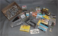 staplers/screws/hose clamps