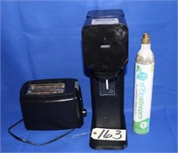 Soda stream machine, toaster