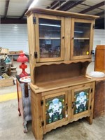 NICE WOODEN JOHN DEERE CABINET