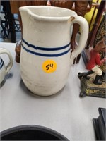 BLUE RING CROC PITCHER