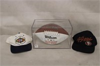 San Francisco Forty Niners signed Football and