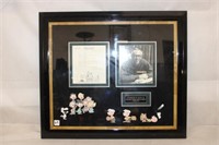 Peanuts Gang w/ personal framed letter from