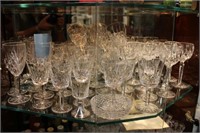 30pcs Waterford Crystal Glassware; wine,