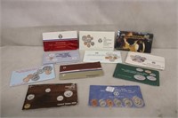 11pc Uncirculated US Mint Coin Sets; 1994, 1983, 1
