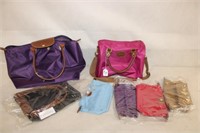 7pc Long Champ Purses & small cases