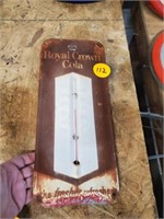 VINTAGE ROYAL CROWN THERMOMETER