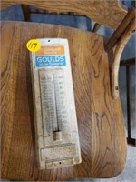 VINTAGE GOULDS THERMOMETER