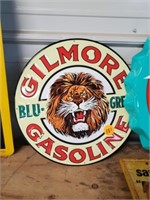 GILMORE GASOLINE SIGN