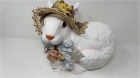 10x9” Paper Mache Rabbit Bunny