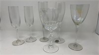 Stemware Champagne Flutes Mikasa Iridescent