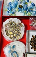 Vintage Costume Jewelry, Broach’s, Necklace and