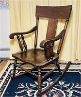 Antique Rocking Chair, Murphy Chair Co., Oak,