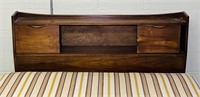 Queen Size Bed, Wood Headboard and Footboards,