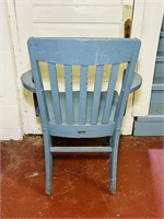 Old Wooden Chair by Murphy, good Condition