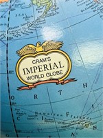 Cram’s Imperial World Globe, Great Condition