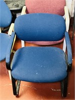 8 Chairs, 2 Metal, 6 Padded