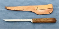Olsen OK 213F-6” USA Filet Knife w/ Sheath