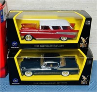 6 Die Cast Metal Cars, All new in box