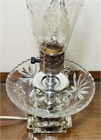 Crystal? Lamp, Very Nice!
