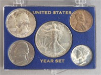 1941 US COIN SET