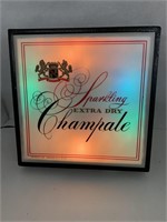 Champale Rect Lighted Beer Sign.