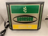 Genesee Cream Ale Bay Wdw Style Lighted Beer Sign.