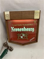 Kronenbourg Lighted Beer Sign,