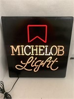 Michelob Light Lighted Beer Sign.