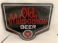 Old Milwaukee Lighted Beer Sign.