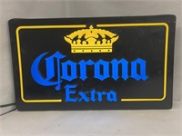 Corona Extra Lighted Beer Sign.