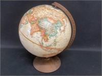 Vintage  World Globe on Stand