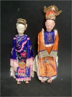 2 Vintage 1930’s Chinese Dolls