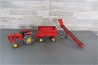 TONKA TRACTOR / WAGON / CONVEYOR