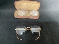 2 Vintage Pairs of Eye Glasses
