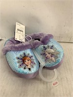 (6x bid) Frozen Slippers Size M 7/8