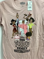 (6x bid) The Proud Family Shirt Size XS