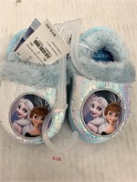 (6x bid) Frozen Slippers Size Medium 7/8