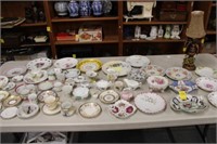 Nicely decorated porcelain plates & china,