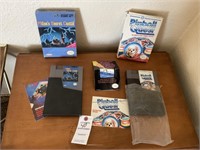 Original NES Game Cartridges IN BOX; Pinball Quest