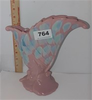 Royal Haeger pottery pink vase