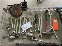 Wrenches, hammer, misc tools