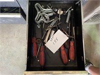 Screwdrivers, allen wrenches, sockets