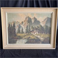 Original Landscape Oil Painting - T