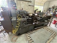Webb Metal Lathe approx 6ft Bed 3-Phase motor