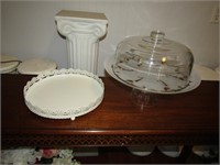 cake stand & tray